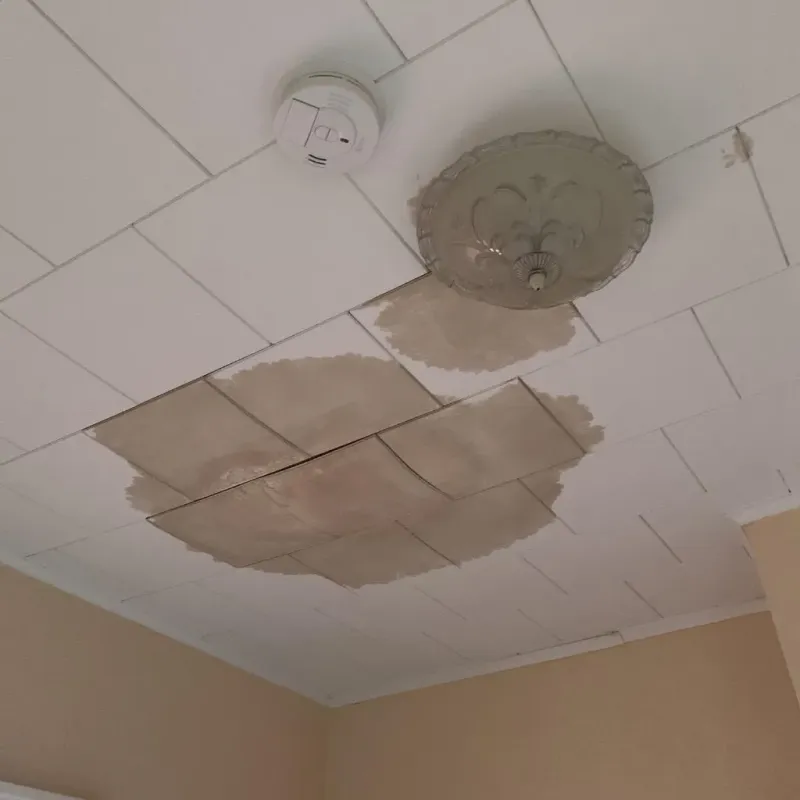 Ceiling Water Damage Repair in Central Aguirre, PR
