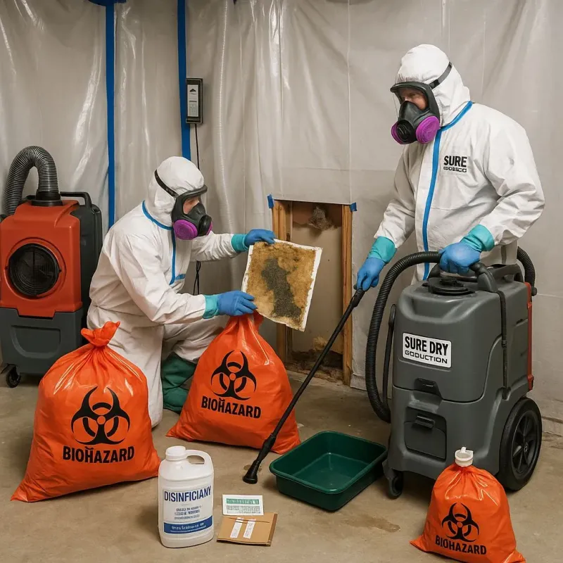 Contaminated Water Handling Protocols process in Central Aguirre, PR